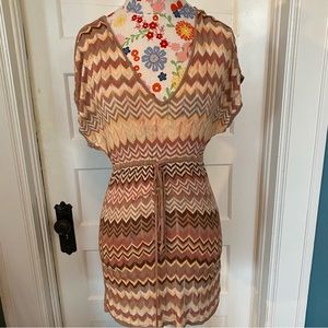 Knit Chevron Fall Tunic